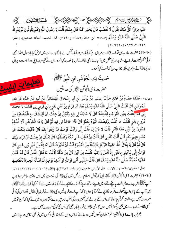 صحابی کا بیٹا شمرتابعی - قاتل امام حسین ع