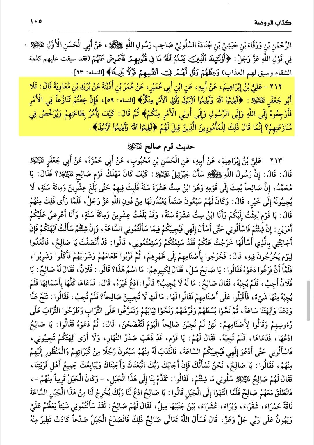 امام باقر ع - تفسیرِ آیتِ أُولِي الْأَمْرِ مِنْكُمْ