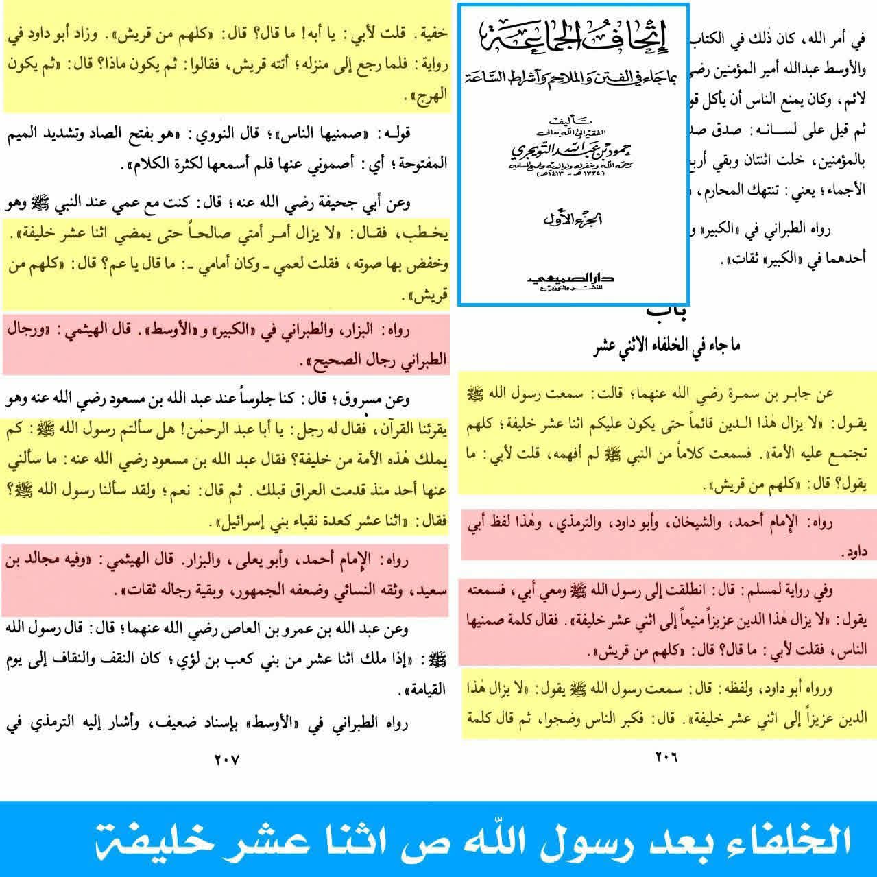 ائمہ اثنا عشر post-2 (اہل سنت کتب کے اسکین پیجز)
