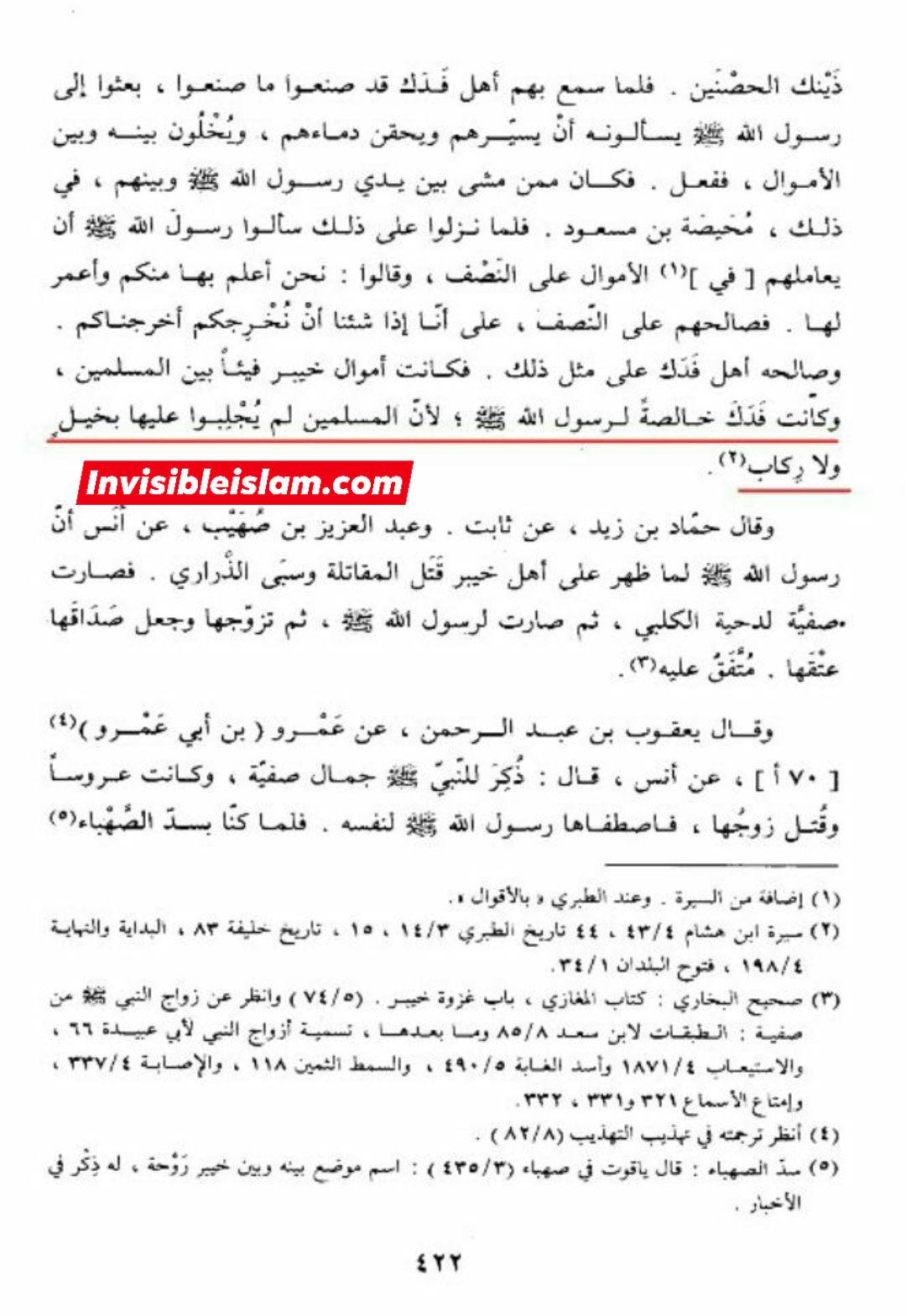 فدک، رسولِ اللہ ص  کی ذاتی ملکیت