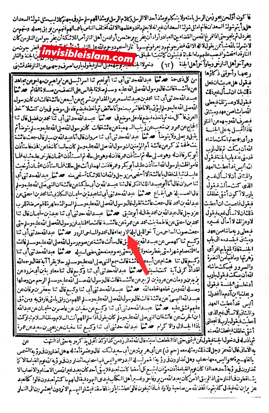 حضرت عائشہ رسول خدا (ص) کی تدفین کے وقت موجود نہیں تھیں