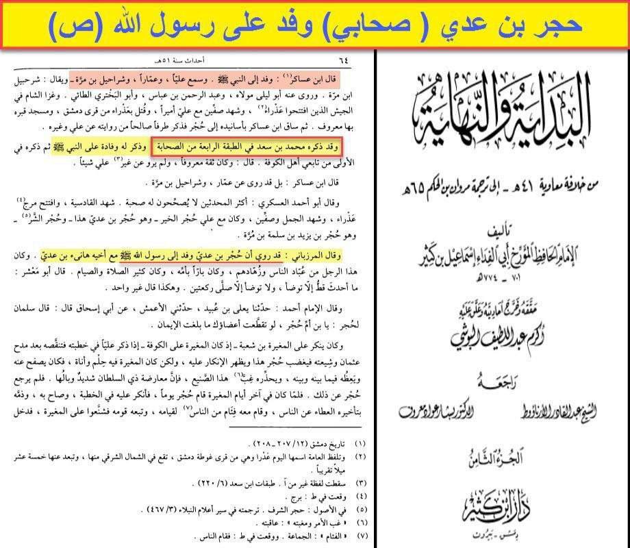معاویہ صحابہ کا قاتل