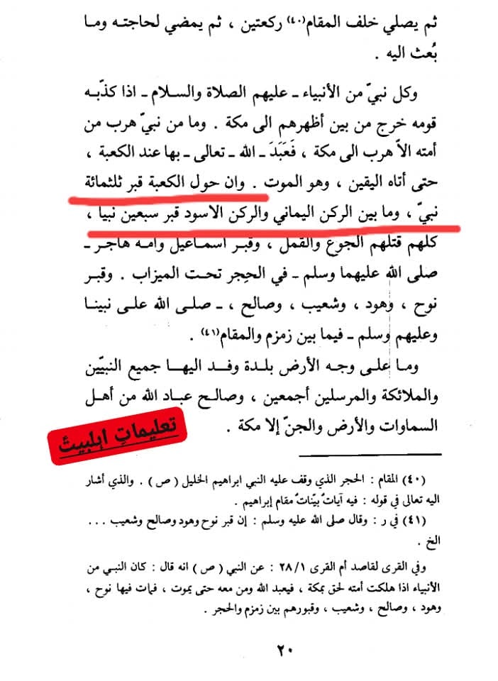 حرمِ کعبہ اور قبور انبیا ع Post-2