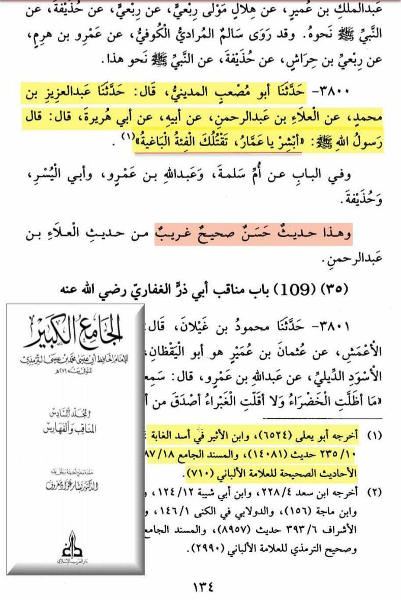 تقتله الفئة الباغية