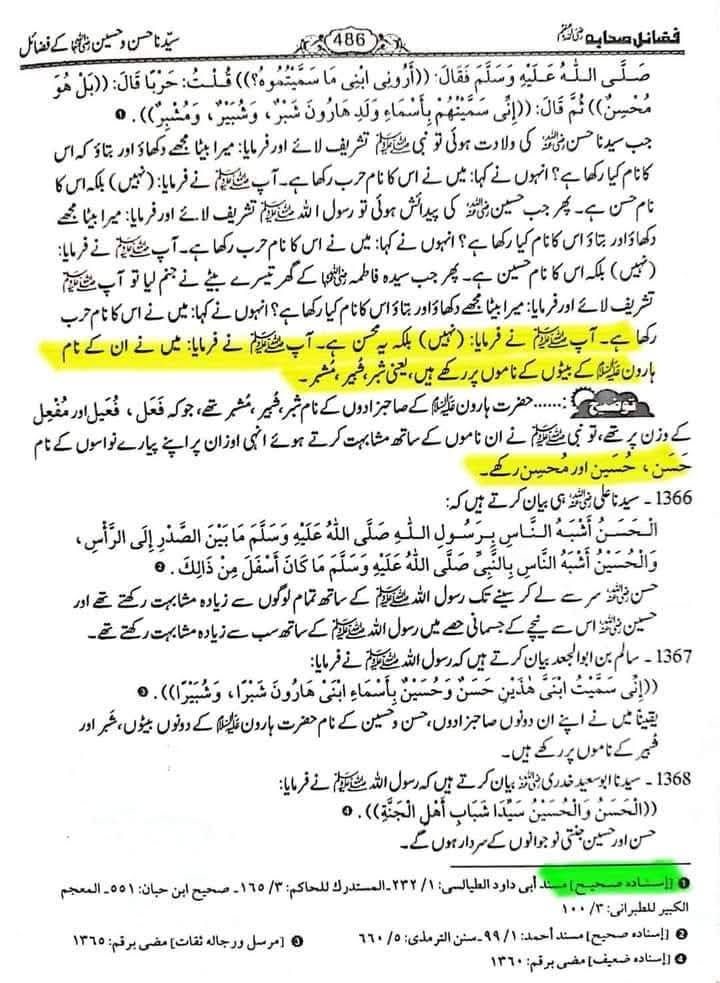 اہل سنت علما کے مطابق بھی حضرت فاطمہ زہراؐ کے فرزندوں میں ایک بیٹا اور بھی تھا جس کا نام محسنؑ تھا۔
