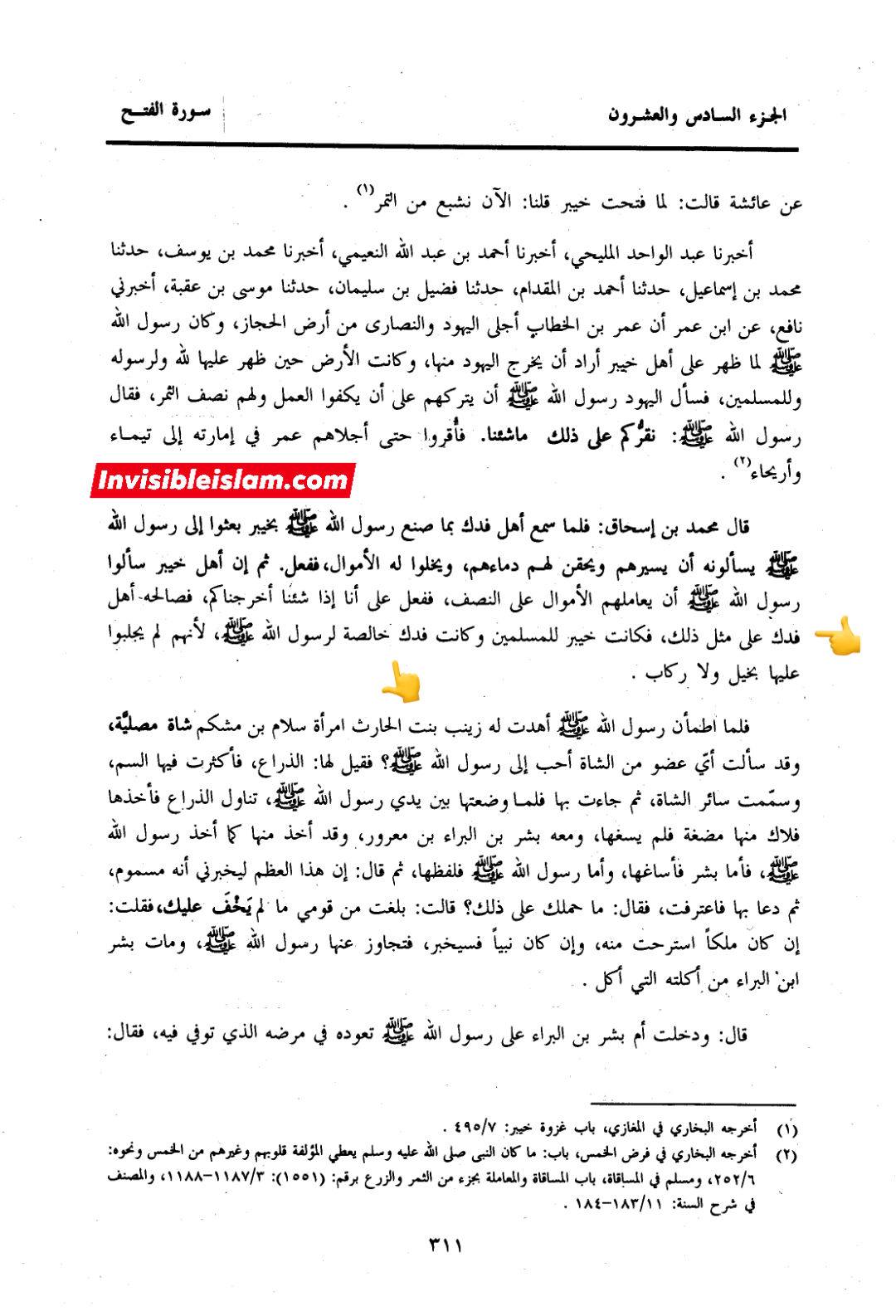 فدک، رسولِ اللہ ص  کی ذاتی ملکیت