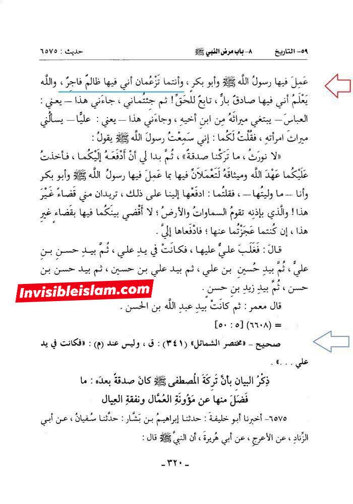 ابوبکر کی بیان کردہ خبر واحد  کی صحت کے لیے شرط ہے کہ صحابہ کا اس پر اجماع ہو۔ لیکن۔ ۔۔۔