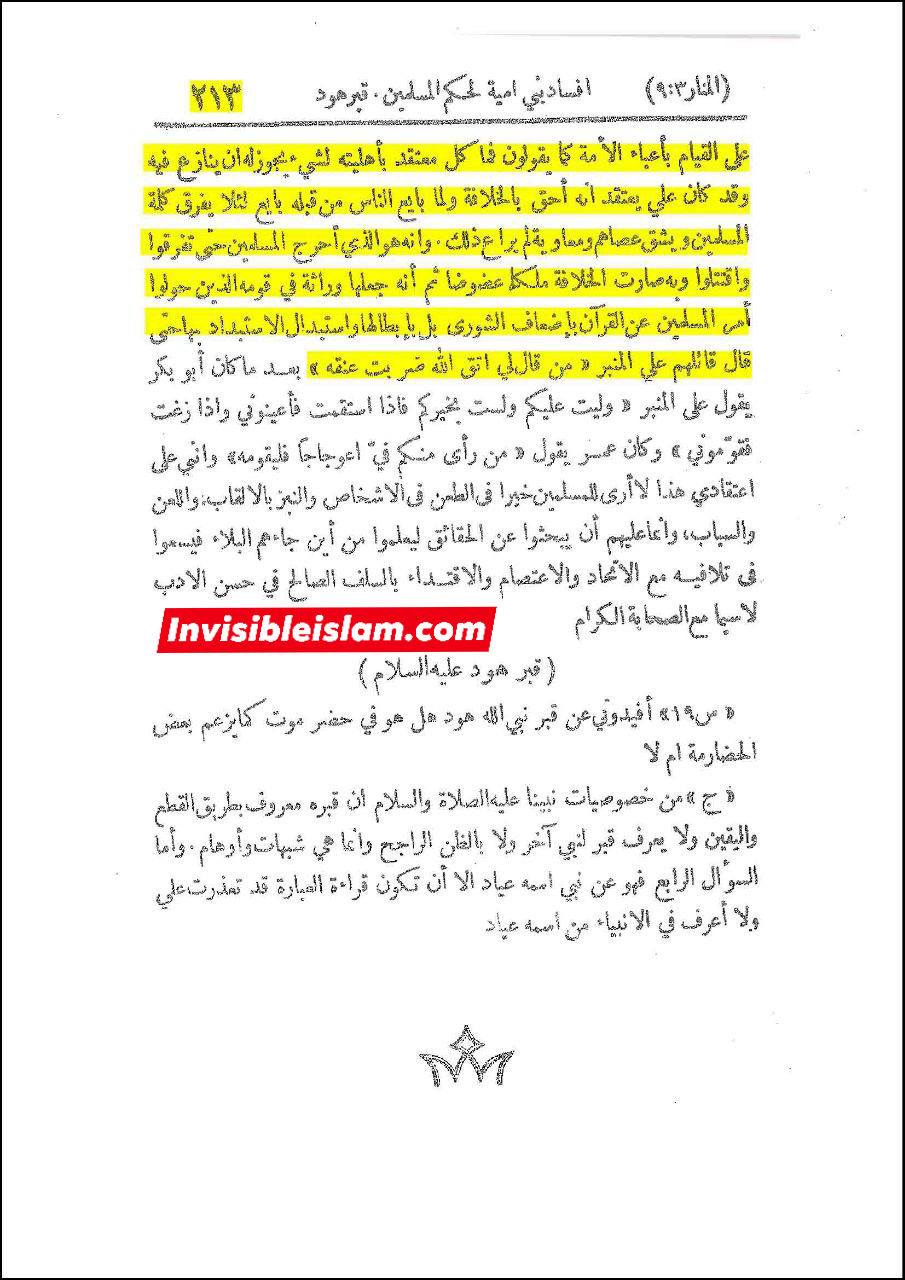 محمد رشید رضا (معاصر اہل سنت عالم): معاویہ اقتدار کا طلبگار اور تفرقہ پیدا کرنے والا تھا