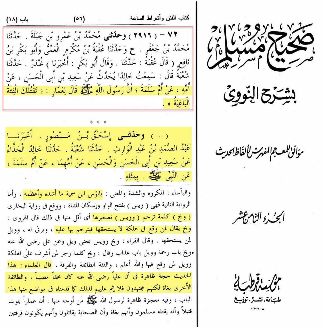 تقتله الفئة الباغية