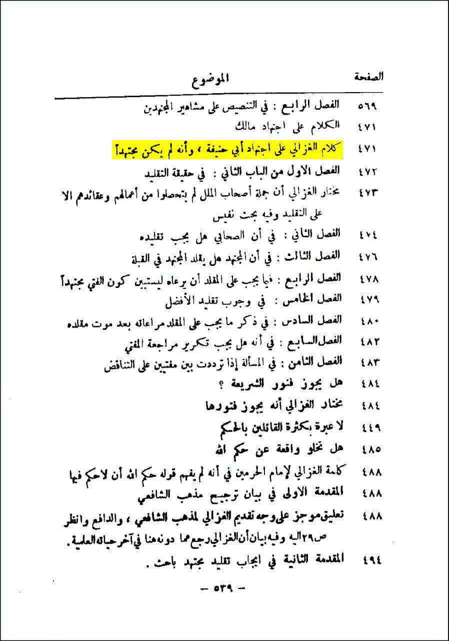 ابو حنیفہ مجتہد نہیں تھے