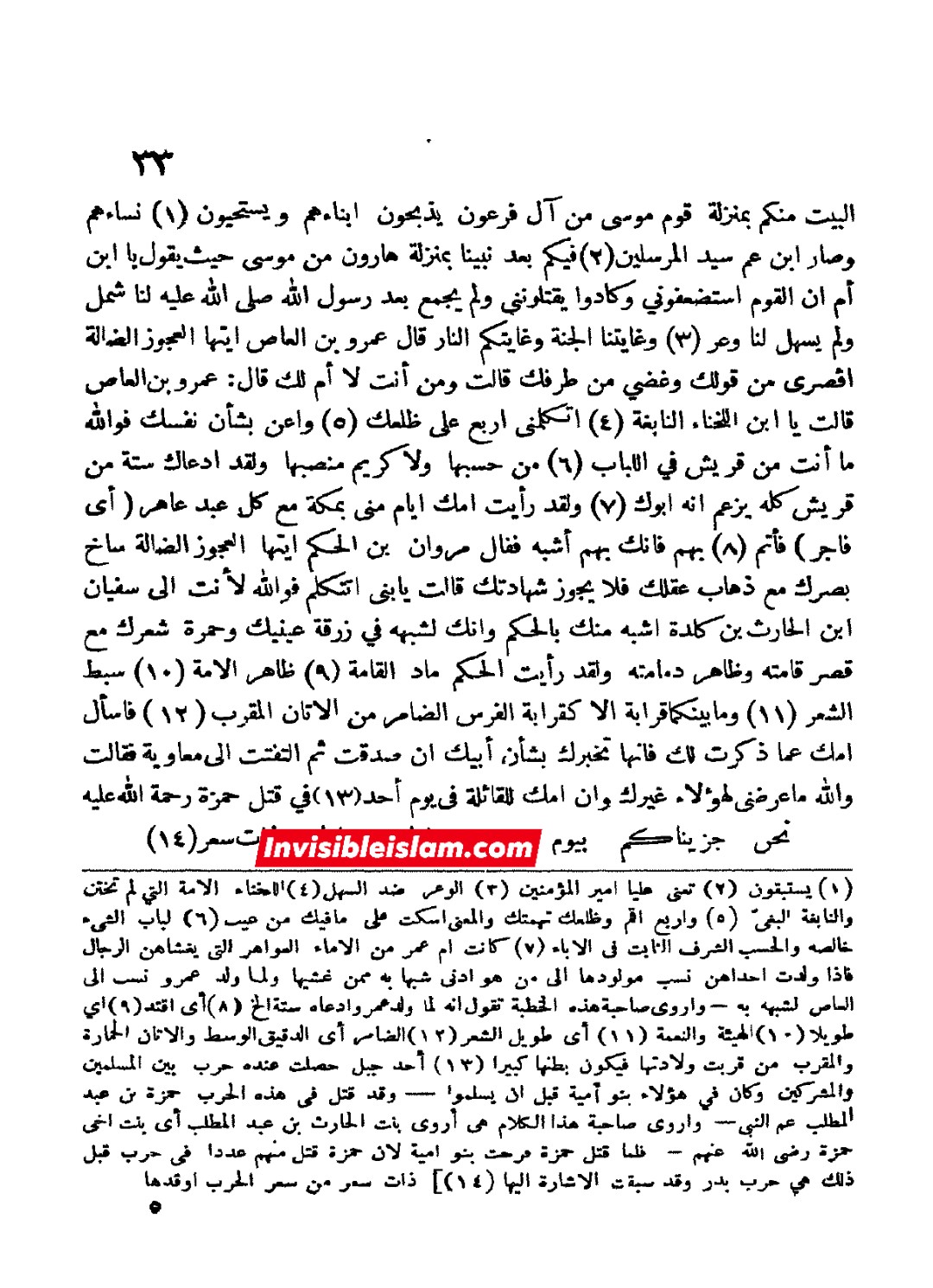 حضرت اروی بنت الحارث کی معاویہ سے ایک ملاقات