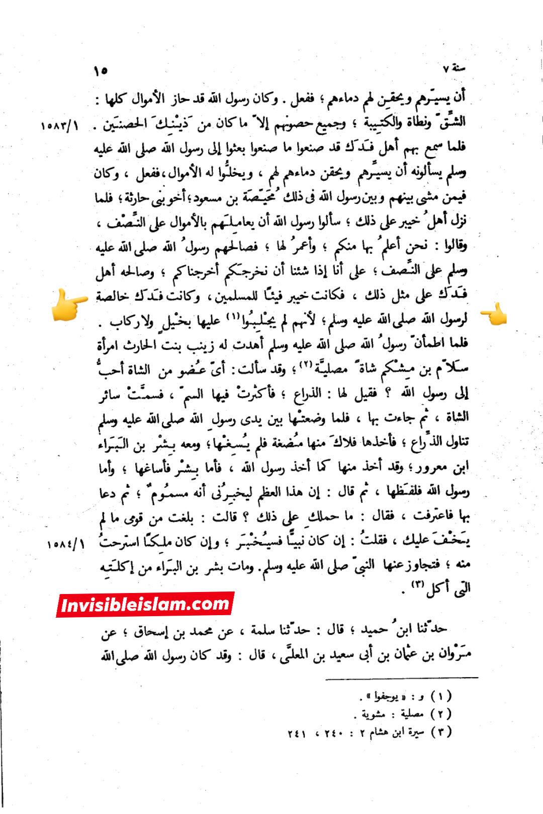 فدک، رسولِ اللہ ص  کی ذاتی ملکیت