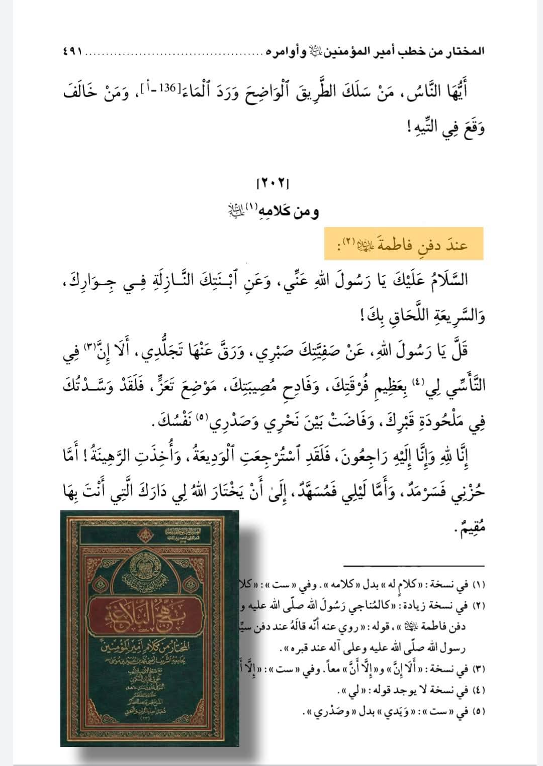روایاتِ شہادتِ سیدہ زھراء ع اور شہادت محسن ع متواتر ہیں Post-2/2
