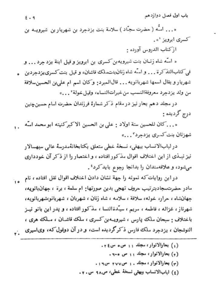 بی بی شہربانو کے نام اور وجود پر تاریخ میں متعدد اعتراضات پر رد  post-1