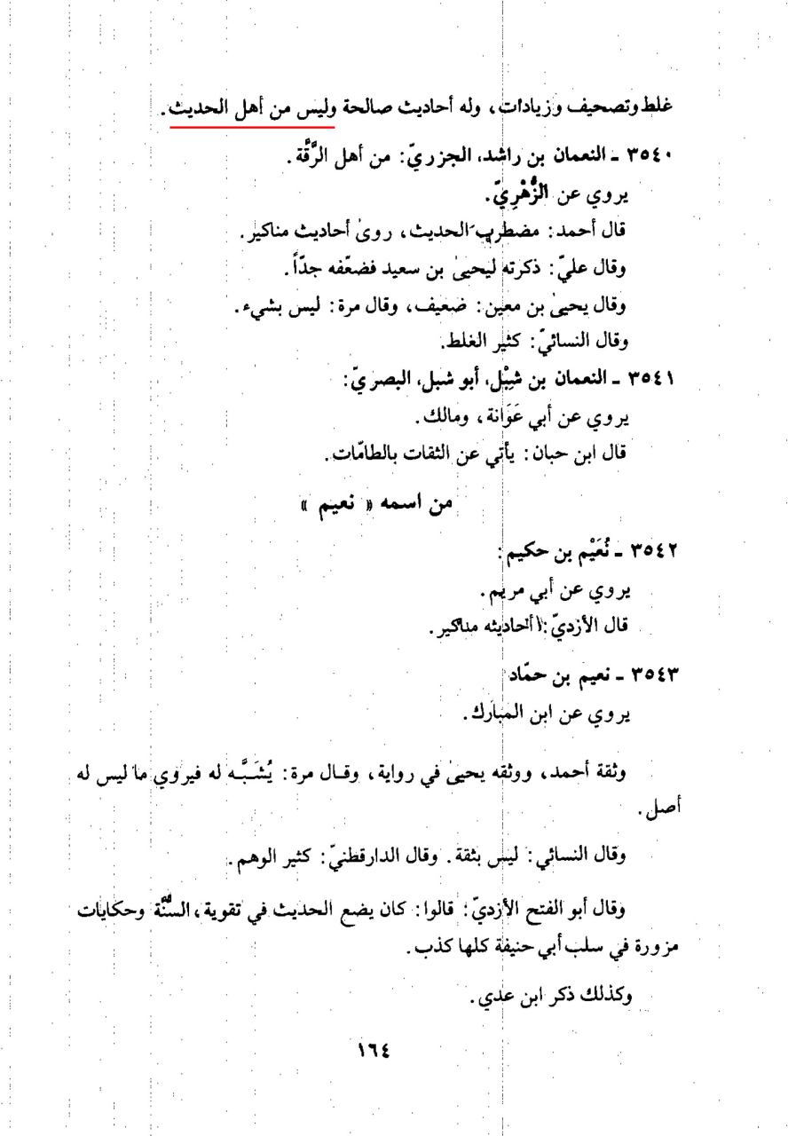 ابو حنیفہ پر ابن جوزی کے نقل کردہ جرح کے اقوال
