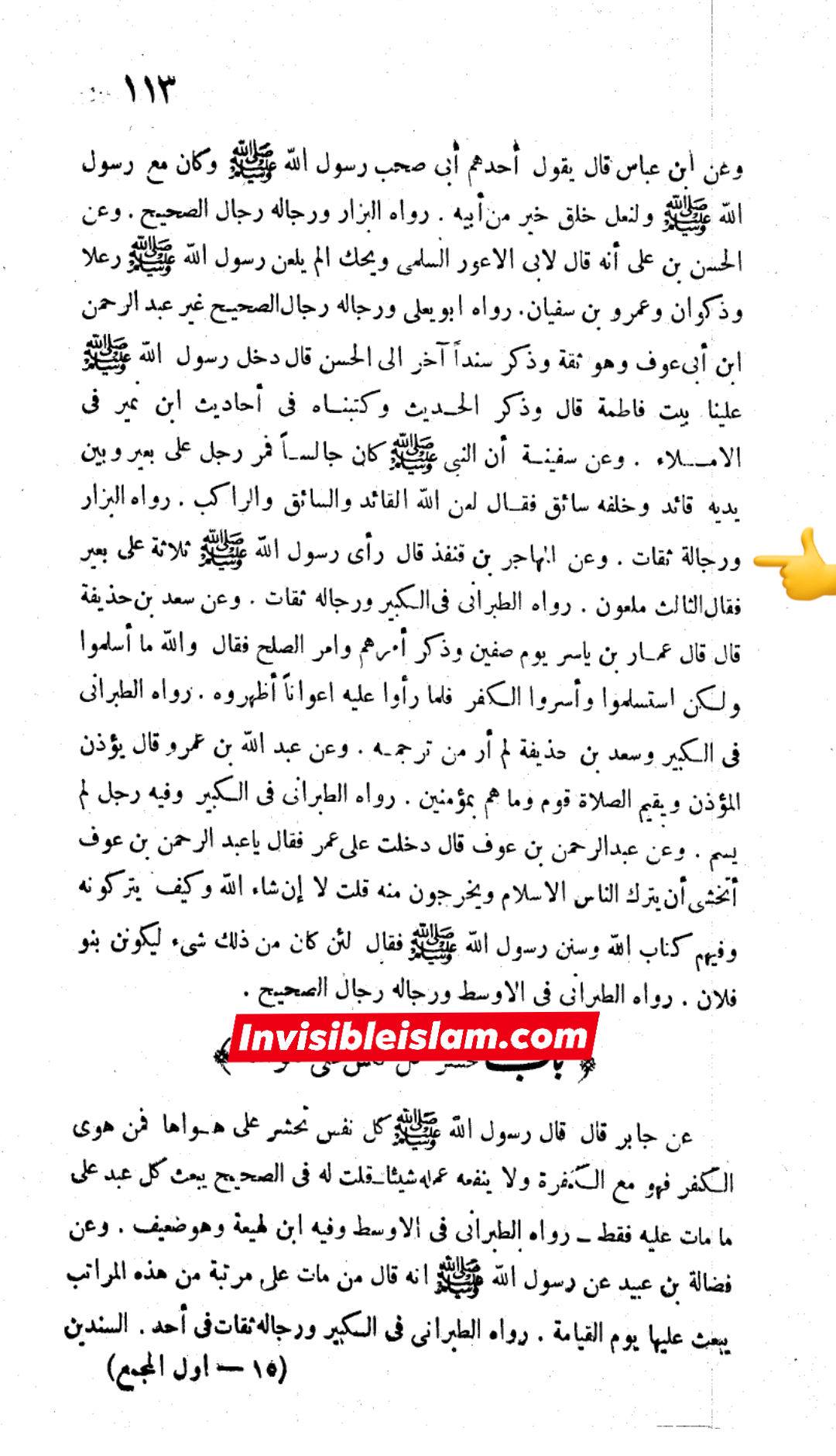 رسول خدا (ص) کا سخت الفاظ میں معاویہ پر لعنت کرنا