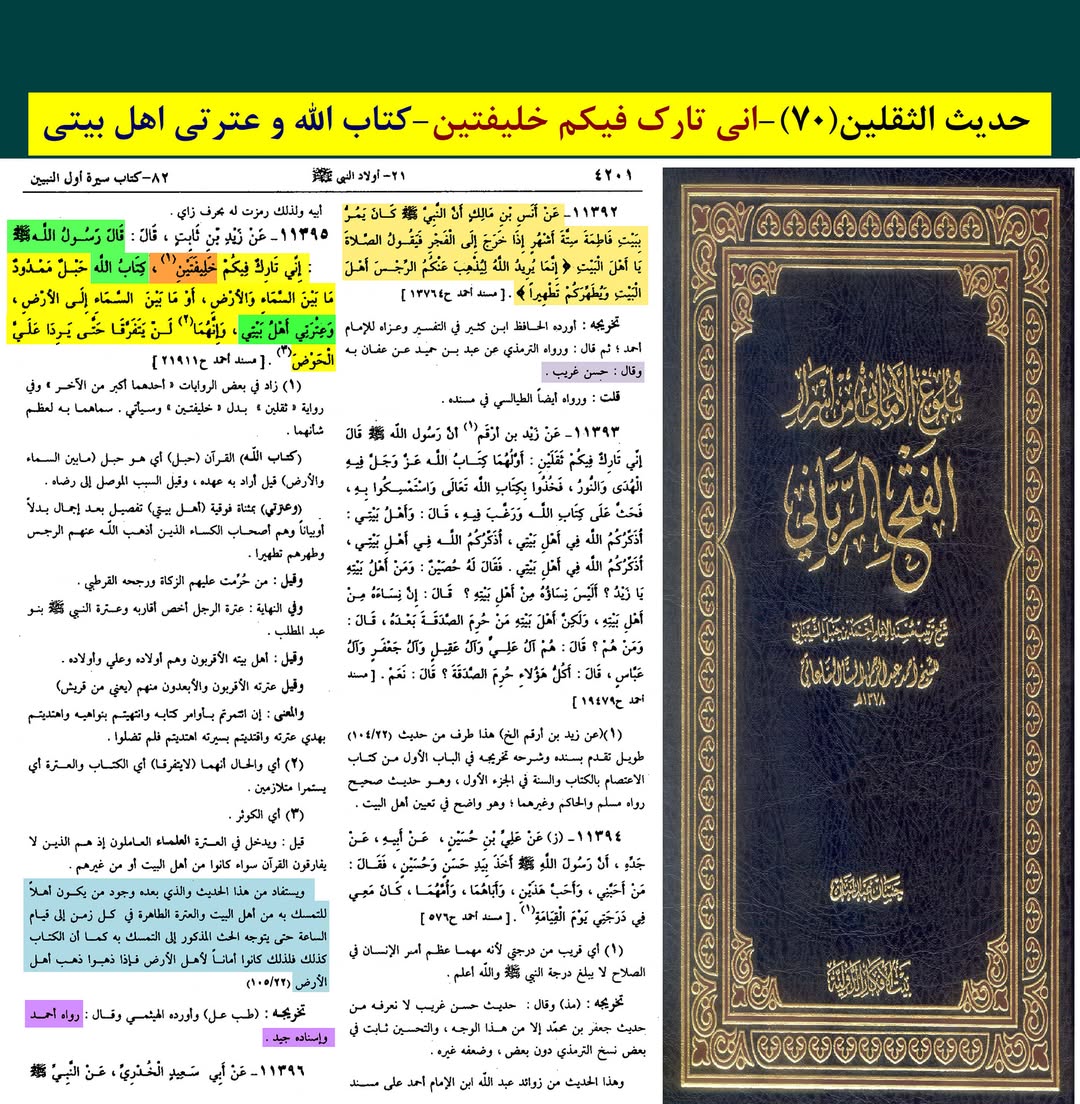 رسول خدا (ص) کے دو کامل خلیفے اور جانشین کون ؟