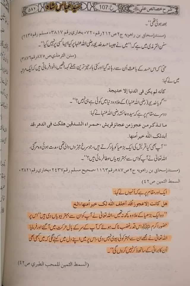 حضرت خدیجہ س سے حسد