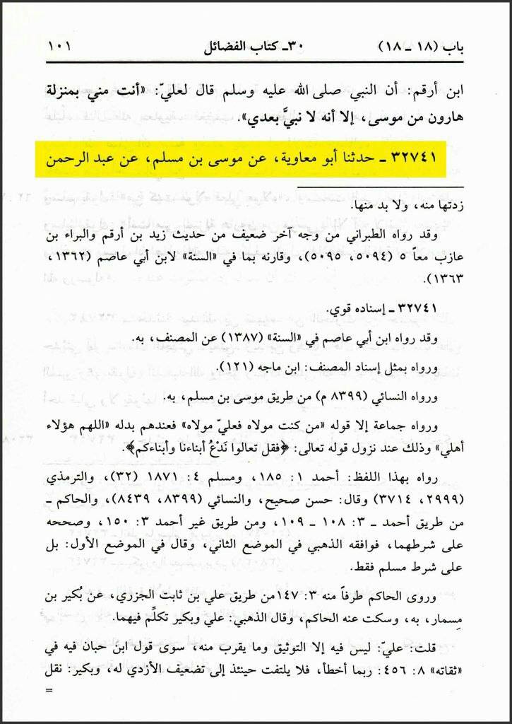 معاویہ کی علی ع کے بارے میں بدگوئی