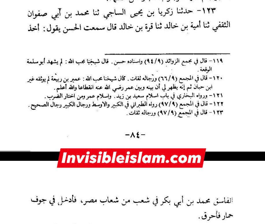 معاویہ صحابہ کا قاتل