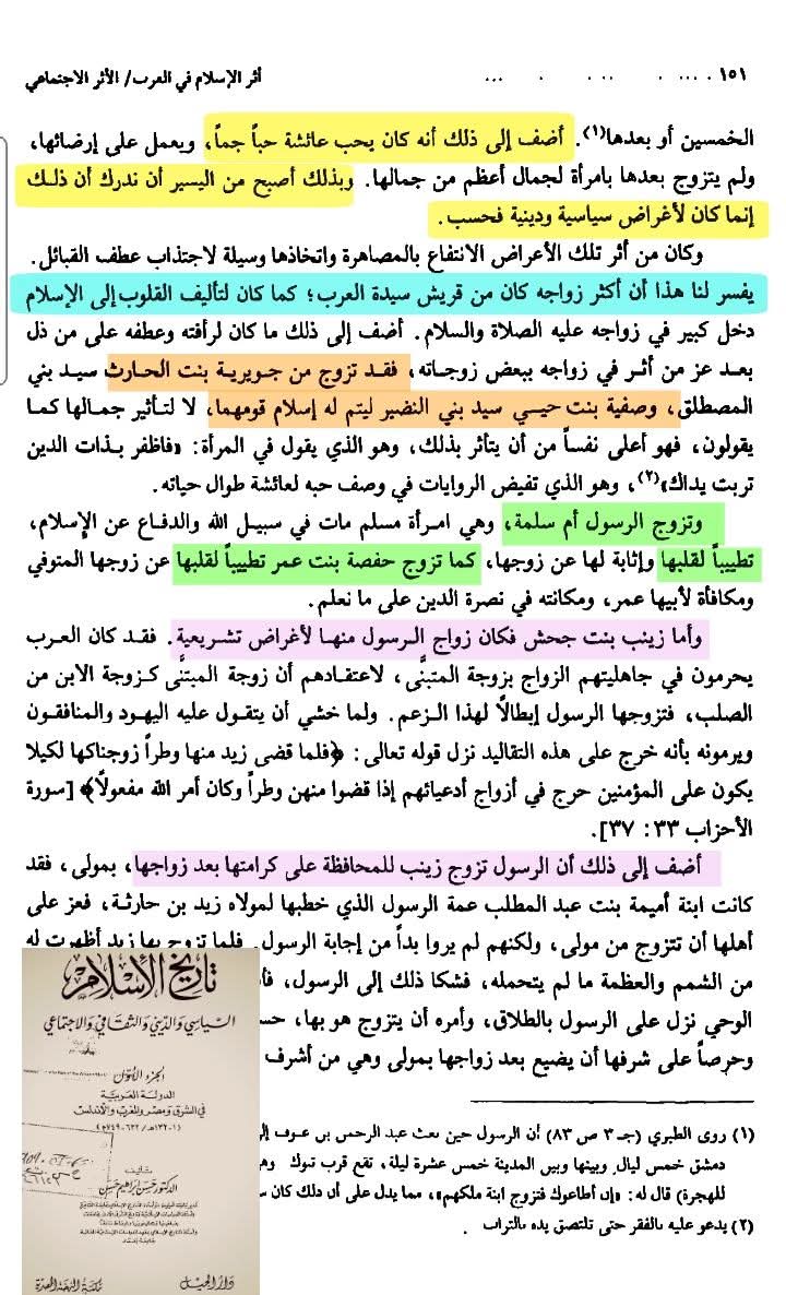 رسول اللہ ص کی شادیوں سے متعلق مستشرقین کے اعتراض کا جواب