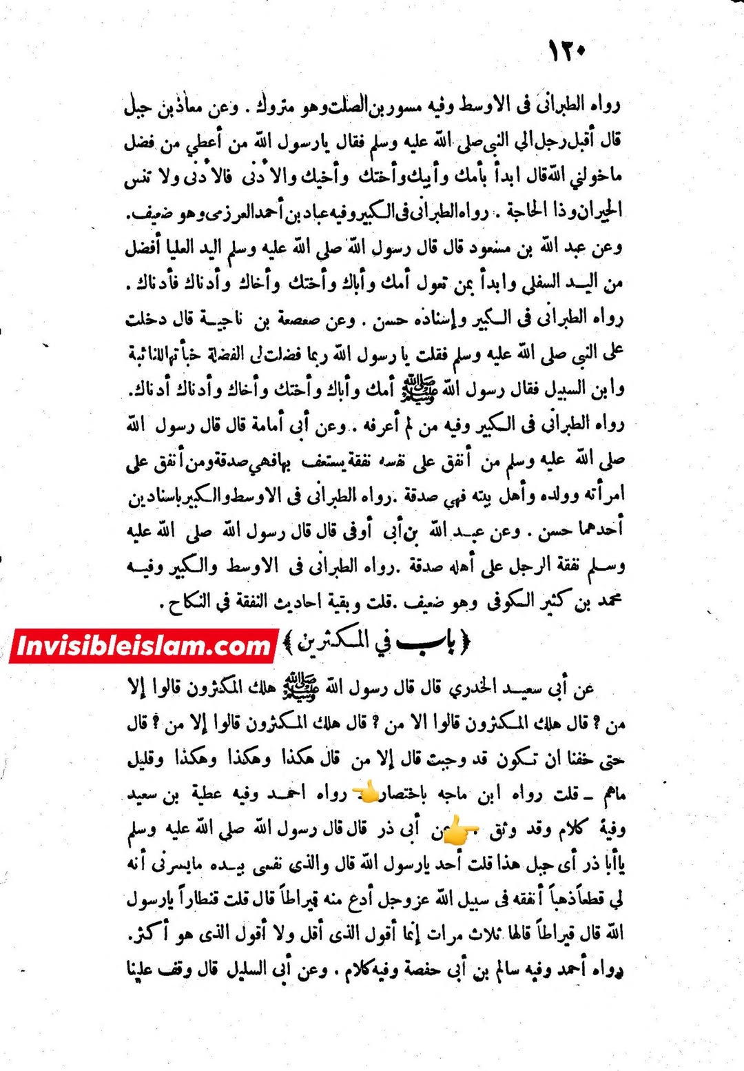 عطیہ بن سعد العوفی  (ثقہ)