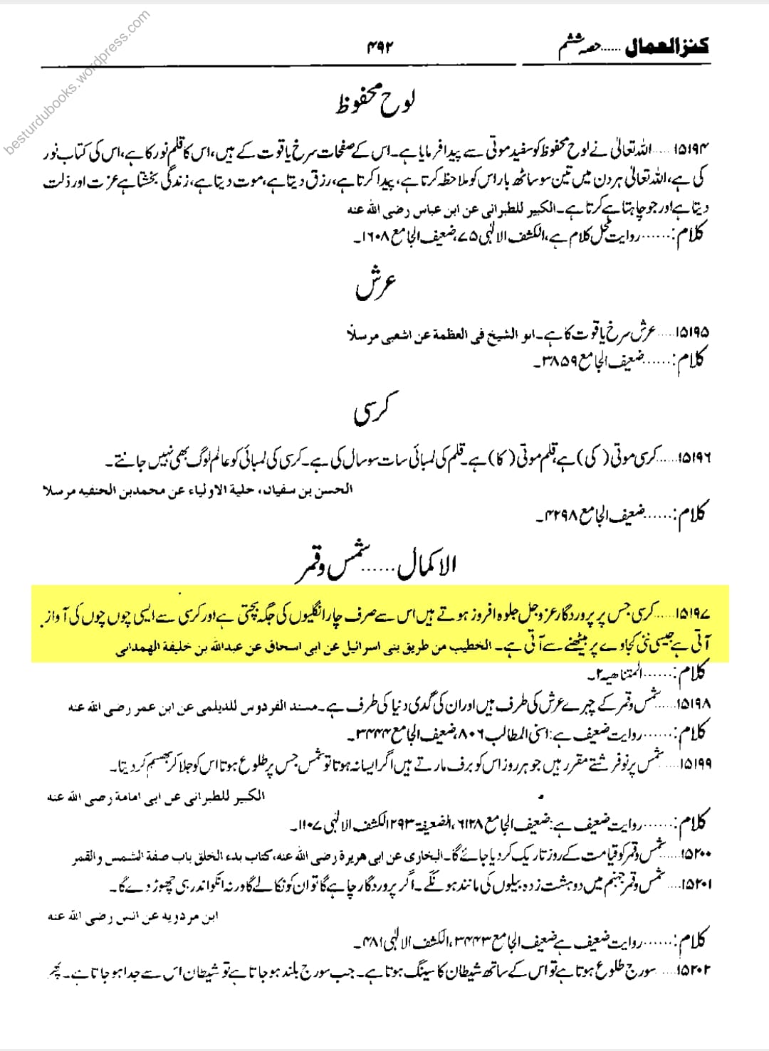 توحید اہل سنت کی احادیث کی کتب سے