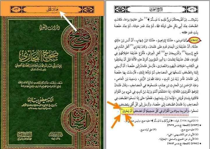 قرآن جلا دیا گیا