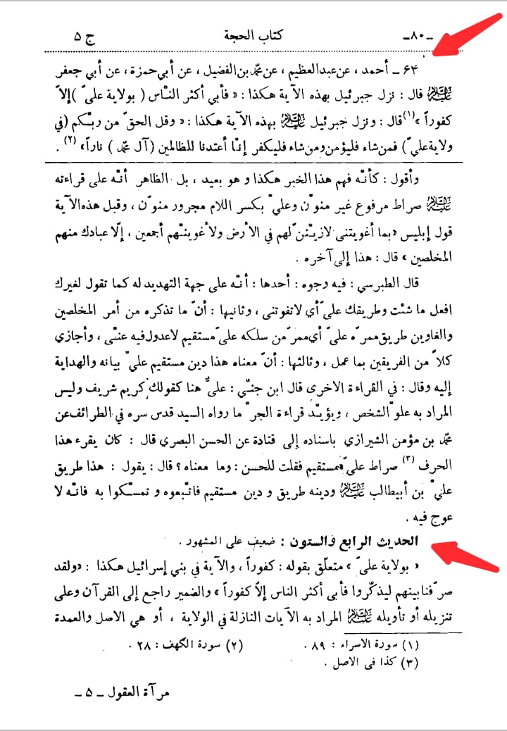 ناصبیوں کے اعتراضات کے مختصر جوابات