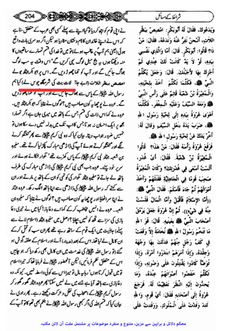 گستاخیِ رسولؐ اہلسنت کی معتبر سے (دوسرا حصہ)