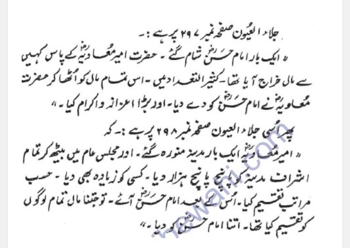 مولا حسنؑ سے متعلق ناصبیوں کے الزامات کے جوابات