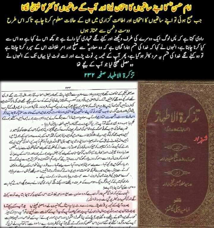 مولا حسنؑ سے متعلق ناصبیوں کے الزامات کے جوابات