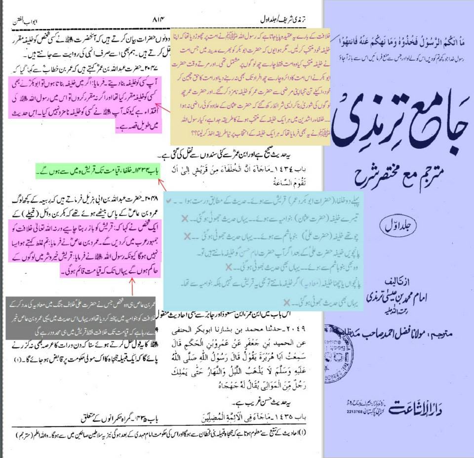 رسول اللہﷺ کے خلفاء کا معیار اور تعداد