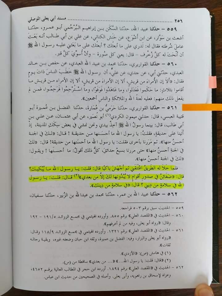 امت علی ع سے بےوفاٸ اور بغاوت کرے گی