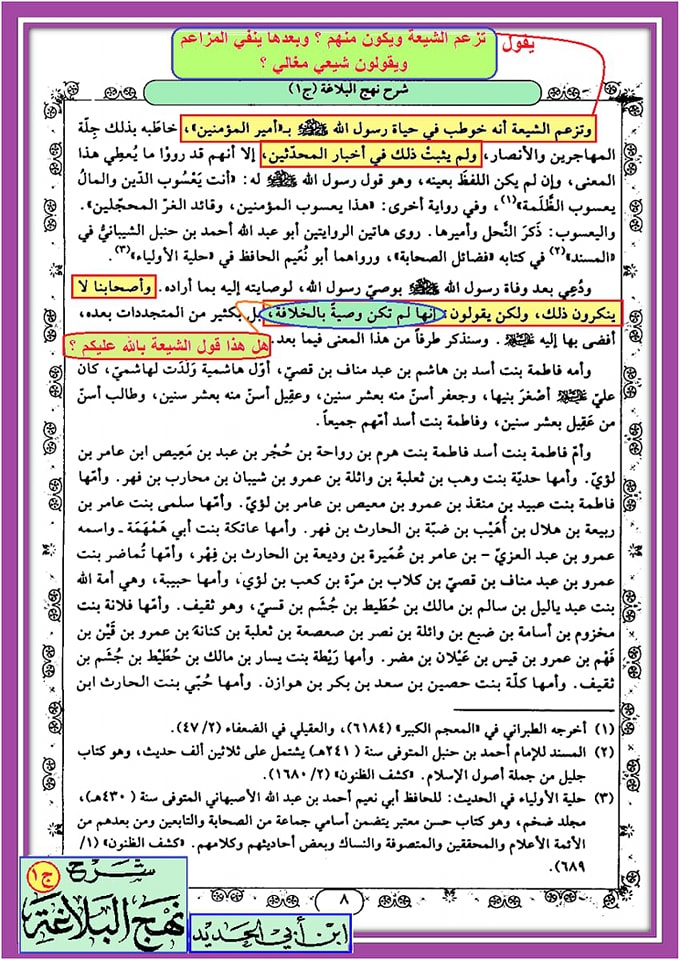 کیا ابن ابی الحدید شیعہ تھا؟