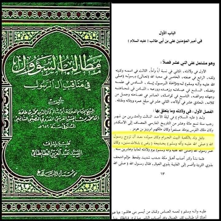 کعبہ میں ولادت