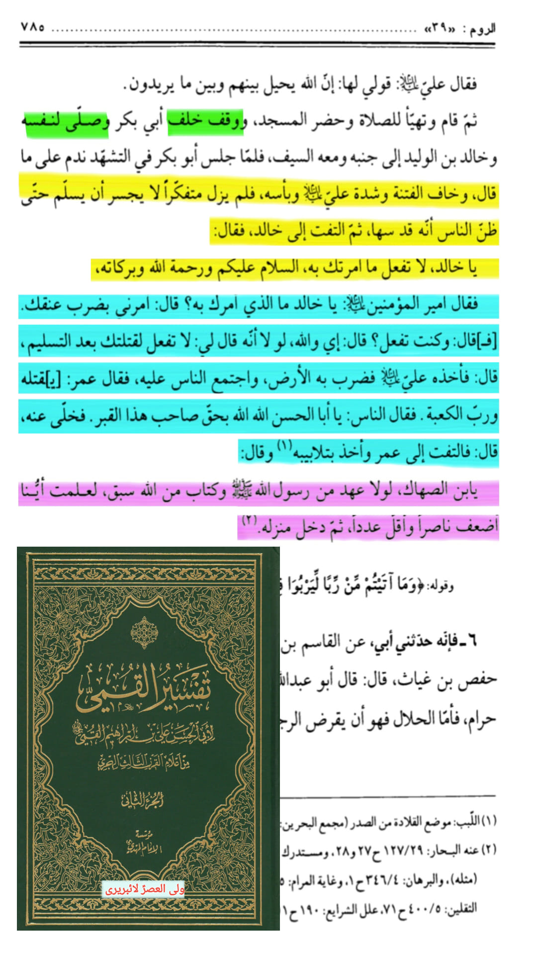 کیا مولا علیؑ نے جناب ابوبکر کی اقتداء میں نماز پڑھی؟