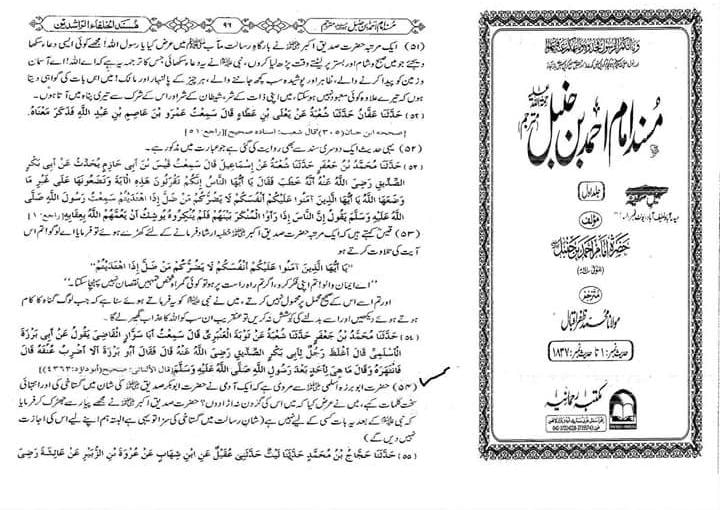 ایک شخص کا ابوبکر کو گالیا ں دینا اور رسول اللّه ص کا مسکرانا