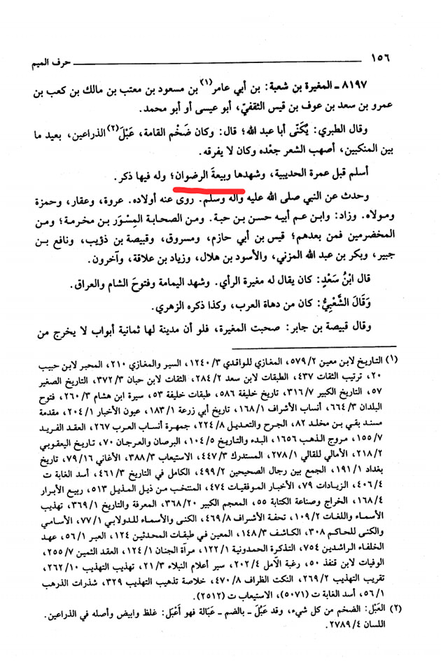 صحابی رسول ص مغیرہ ابن شعبه کا جناب امیر المومنین (ع) کو گا_لیاں دینا