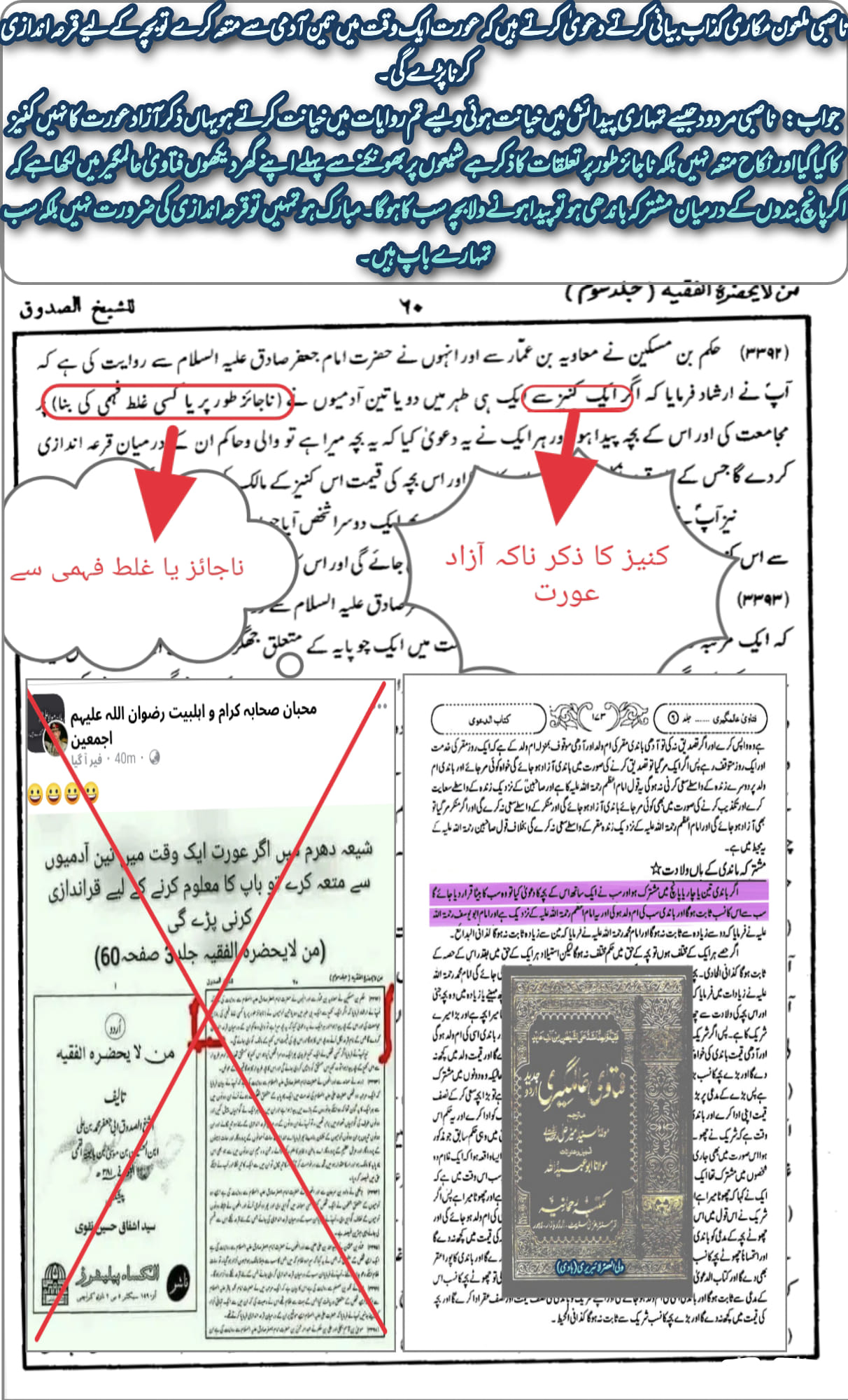 کیا شیعہ میں ایک عورت ایک وقت میں تین مردوں سے متعہ کرکے بچہ پیدا کرسکتی ہے؟