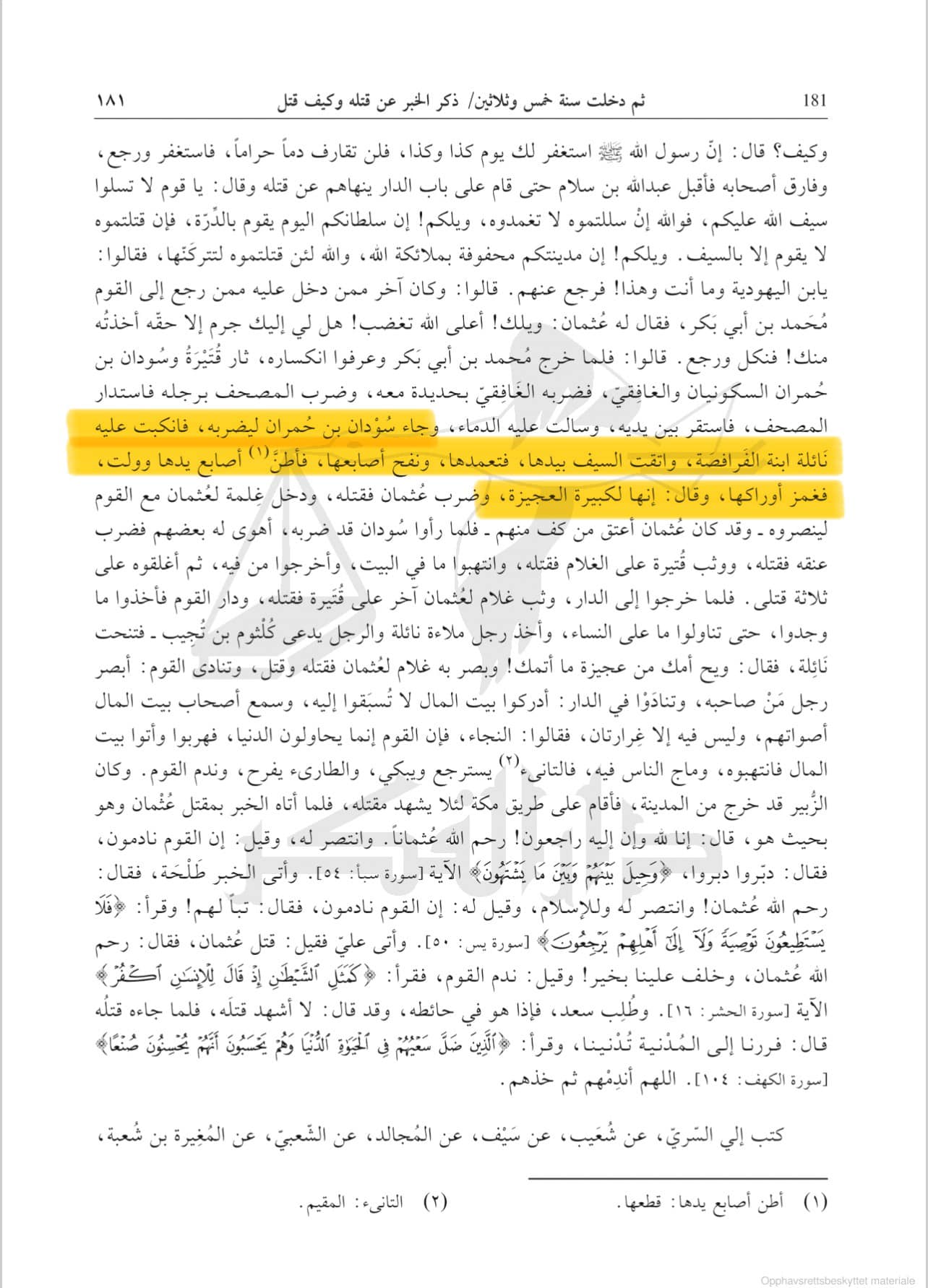عثمان کے قاتلین کتنے گستاخ عرب تھے