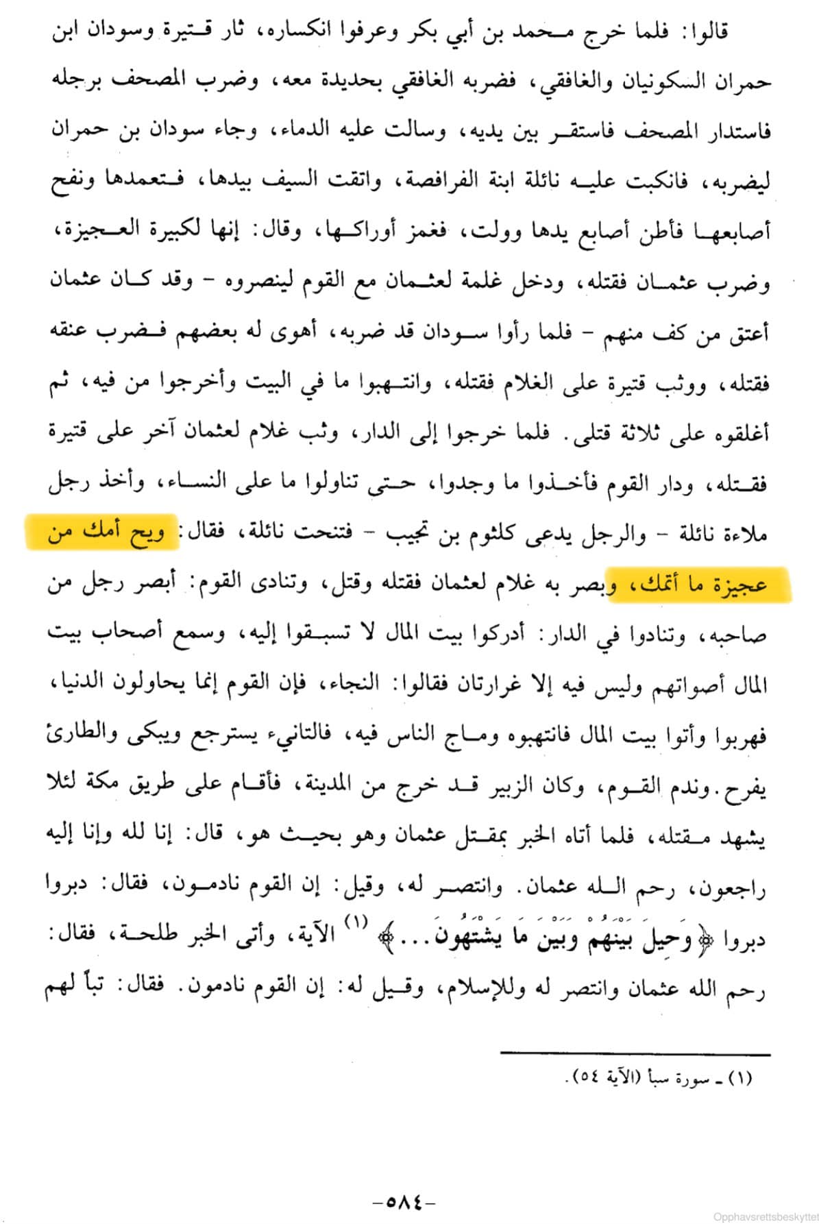 عثمان کے قاتلین کتنے گستاخ عرب تھے
