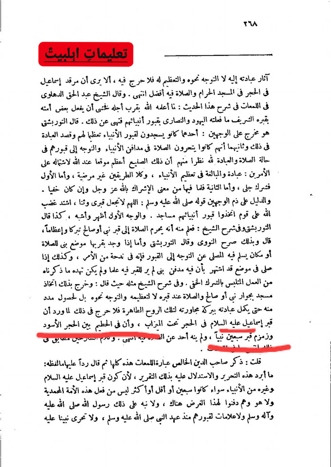 قبروں کا پختہ ہونا اور مسجد بنانا