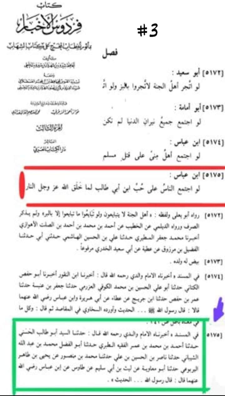 اگر تمام دنیا امیر المومنین علی ؑ کی محبت میں جمع ہو جاتی تو خدا جہنم کو پیدا ہی نہ کرتا