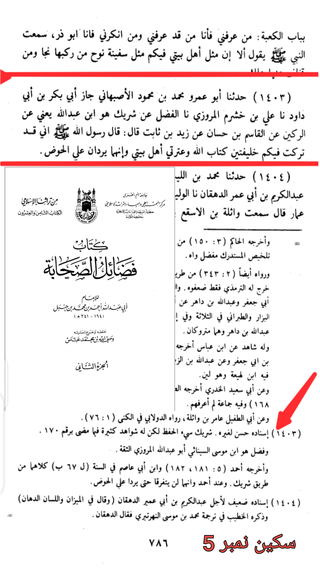 حدیث ثقلین (بمعنی دو خلیفہ)