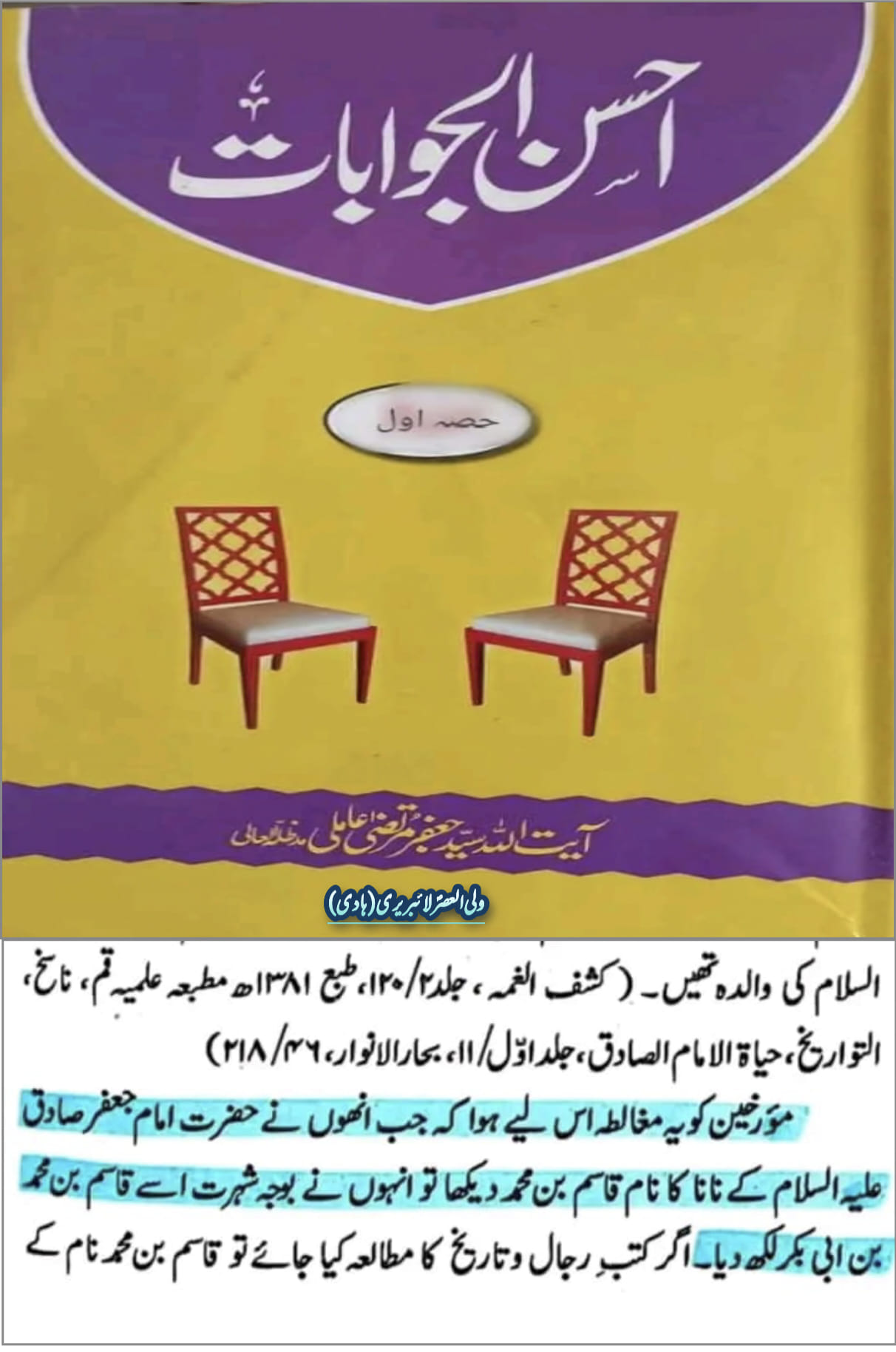 امام باقر ع و محمد بن ابی بکر کے تعلقات اور فضیلت ابوبکر پر مولوی معاویہ کو منہ توڑ جواب