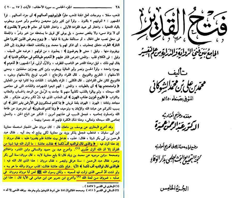 ملعون ابن ملعون مروان بن حکم