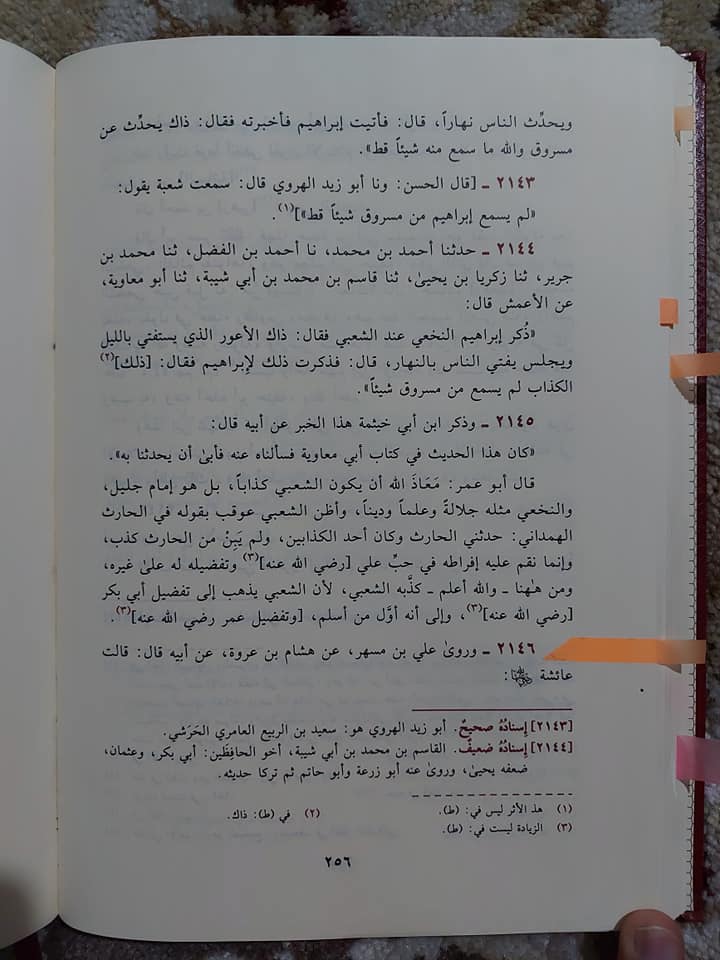 جناب عائشہ بنت ابی بکر کے مطابق انس بن مالک اور ابی سعید الخدری دونوں کو رسول اللہ ﷺ کی احادیث کا علم نہیں تھا