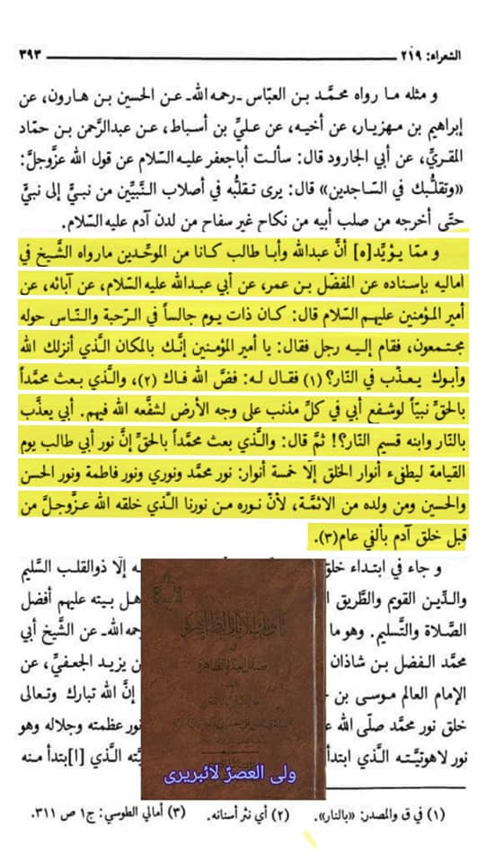 ایمانِ حضرت ابوطالبؑ پرحملہ کرنیوالوں کو جواب