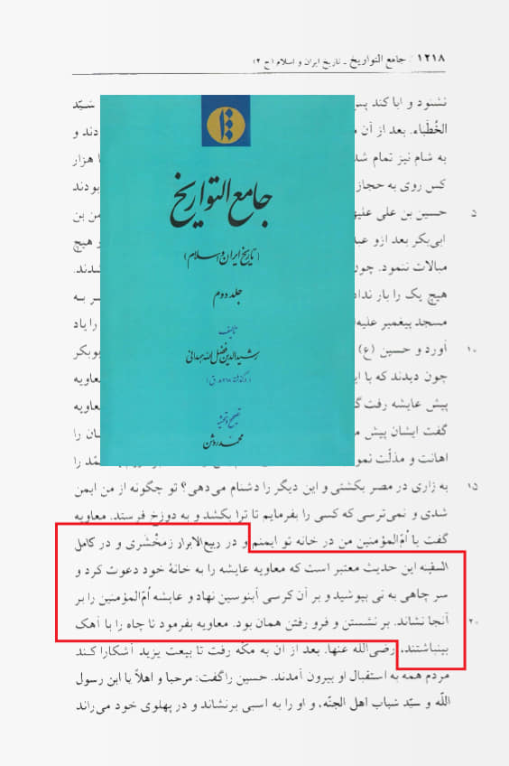 ام المومنین جناب عائشہ بنت ابی بکر کو کس نے مارا